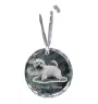 Norwich Terrier medal kryształowy z psem Art-Dog