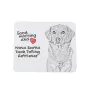 Nova Scotia Duck Tolling Retriever, Yarmouth Toller - mouse pad with print, personalized dog-themed mouse pad, unique gadget for an office worker by Art-Dog brand
