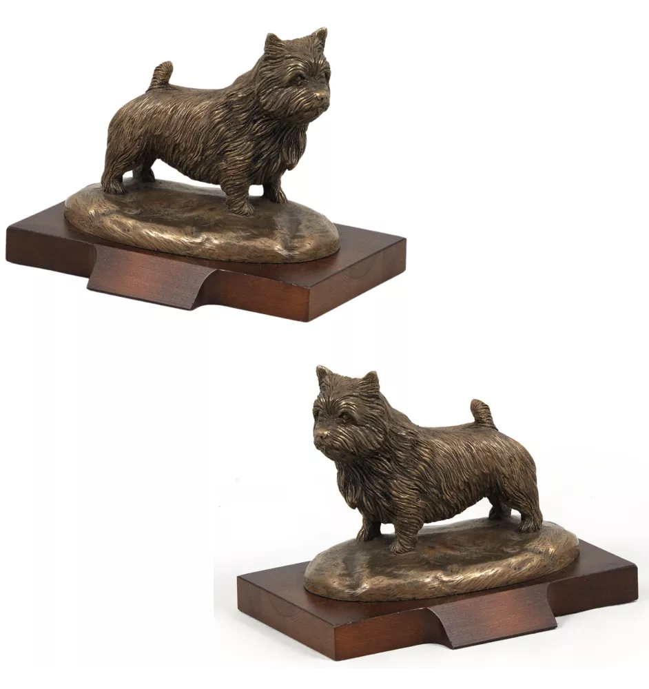 Norwich Terrier - Hundestatue, Figur für Büro, Trophäe für Hundeausstellung von Art-Dog brand
