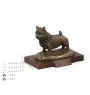 Norwich Terrier, Terrier de Norwich - statue de chien, figurine pour bureau, trophée pour exposition canine par la marque Art-Dog