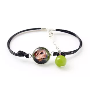 Norfolk Terrier - bracelet dans une boîte avec votre photo, bijoux féminins, cadeau parfait de la marque Art-Dog