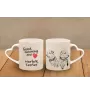 Norfolk Terrier - cup with a dog, adorable cup with a heart-shaped handle, universal gift from the Art-Dog brand