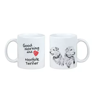 Norfolk Terrier - Tasse mit Hund, Tasse mit Bild, personalisiertes Geschenk der Marke Art-Dog