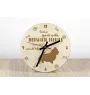 Norwich Terrier, Terrier de Norwich - horloge avec chien, horloge en bois avec gravure, horloge personnalisée par Art-Dog