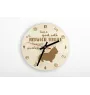 Norwich Terrier - clock with dog, wooden clock with engraving, personalised clock by Art-Dog