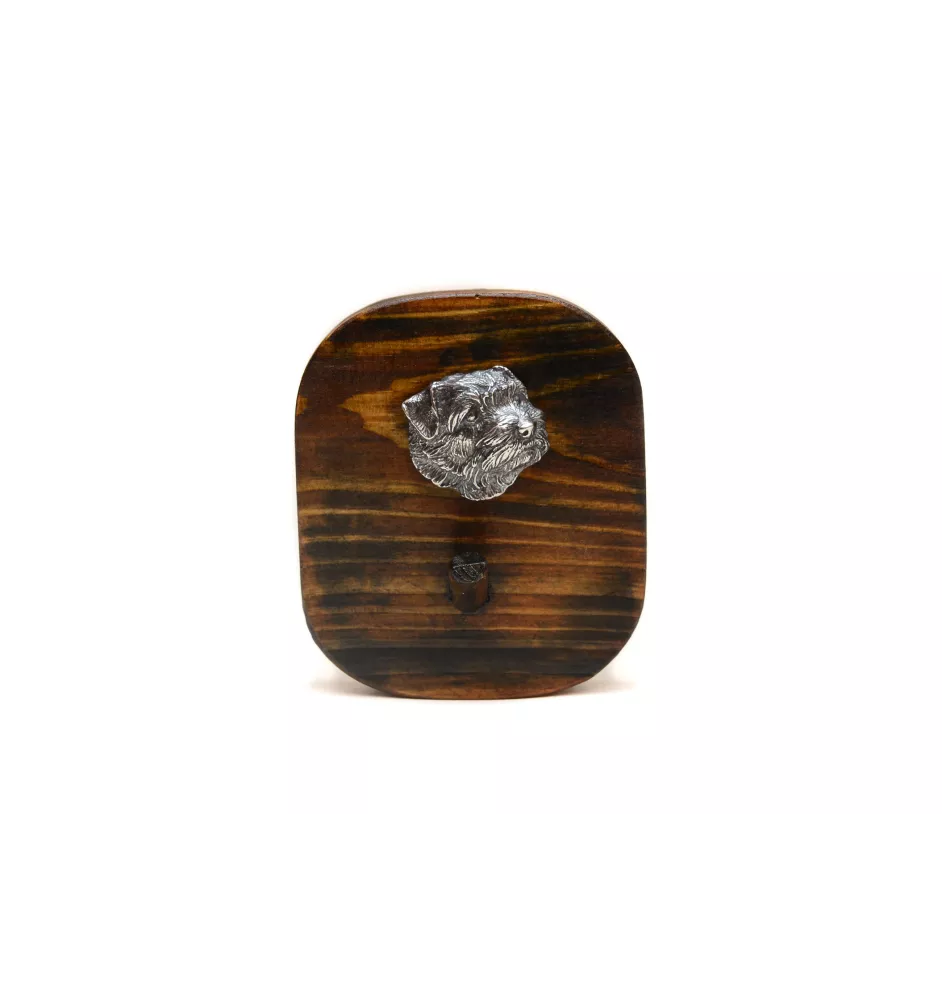 Norfolk Terrier - Leinenhalter, Hundemedaillehalter, Schlüsselhaken der Marke Art-Dog