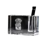 Retriever z Nowej Szkocji penholder kryształowy z psem Art-Dog