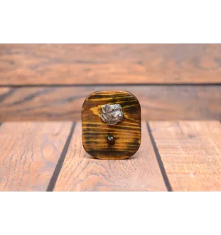 Norfolk Terrier - Leinenhalter, Hundemedaillehalter, Schlüsselhaken der Marke Art-Dog