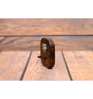 Norfolk Terrier - porte-clés, porte-clés avec chien pour les médailles, crochet pour les clés de la marque Art-Dog