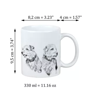 Norfolk Terrier - Tasse mit Hund, fröhliche Tasse für Hundeliebhaber, personalisiertes Geschenk der Marke Art-Dog