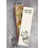 Norfolk Terrier - boîte à vin avec chien, boîte à alcool avec graphisme, boîte cadeau personnalisée de la marque Art-Dog