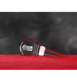 Retriever z Nowej Szkocji grubszy stopper do wina z psem Art-Dog