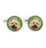 Norwich Terrier, Terrier de Norwich - boutons de manchette, décoration de chemise, pendentif de chemise de la marque Art-Dog