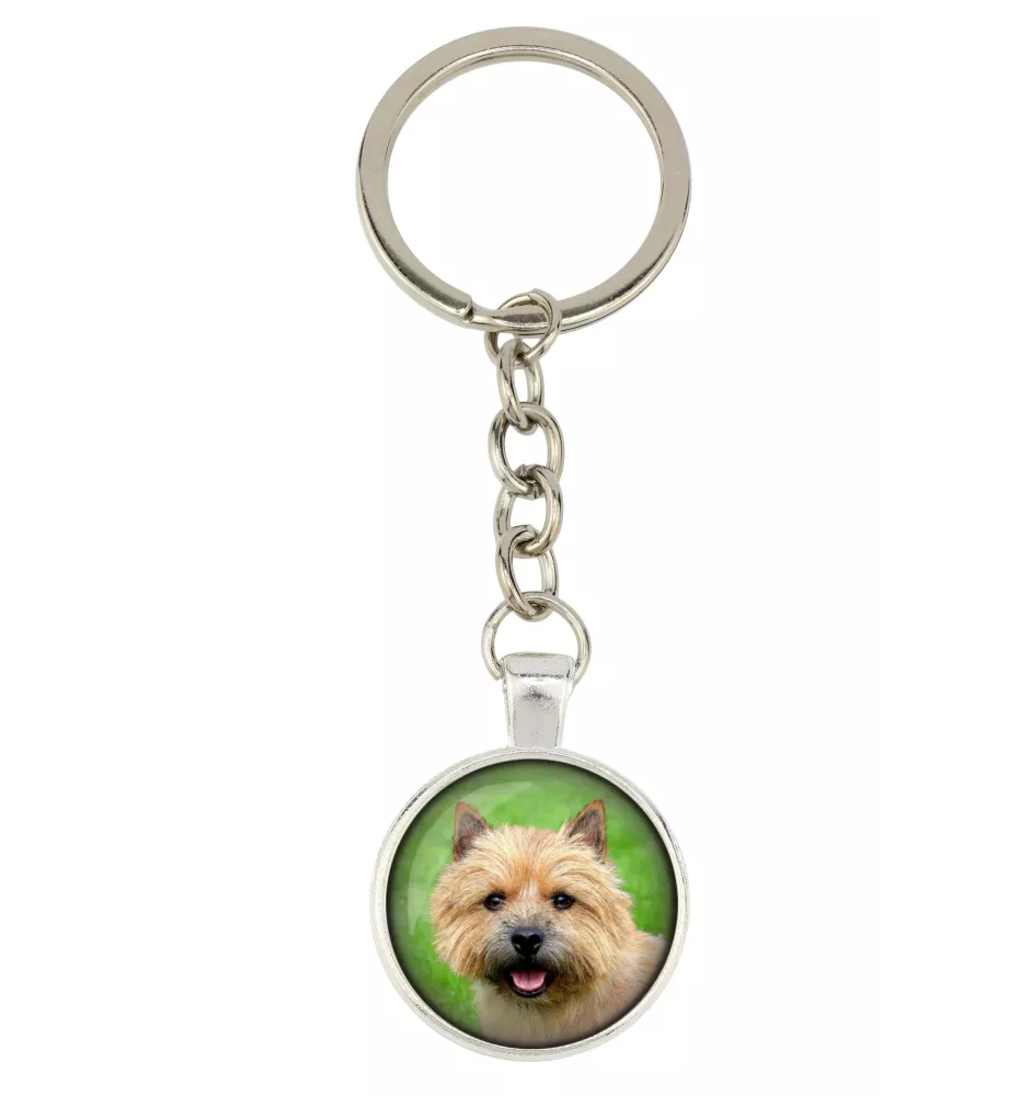 Norwich Terrier - keychain with your photo, key decoration, bag pendant from Art-Dog brand