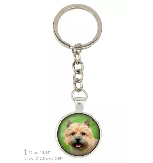 Norwich Terrier  - brelok twoje zdjęcie, ozdoba do kluczy, zawieszka do torebki marki Art-Dog