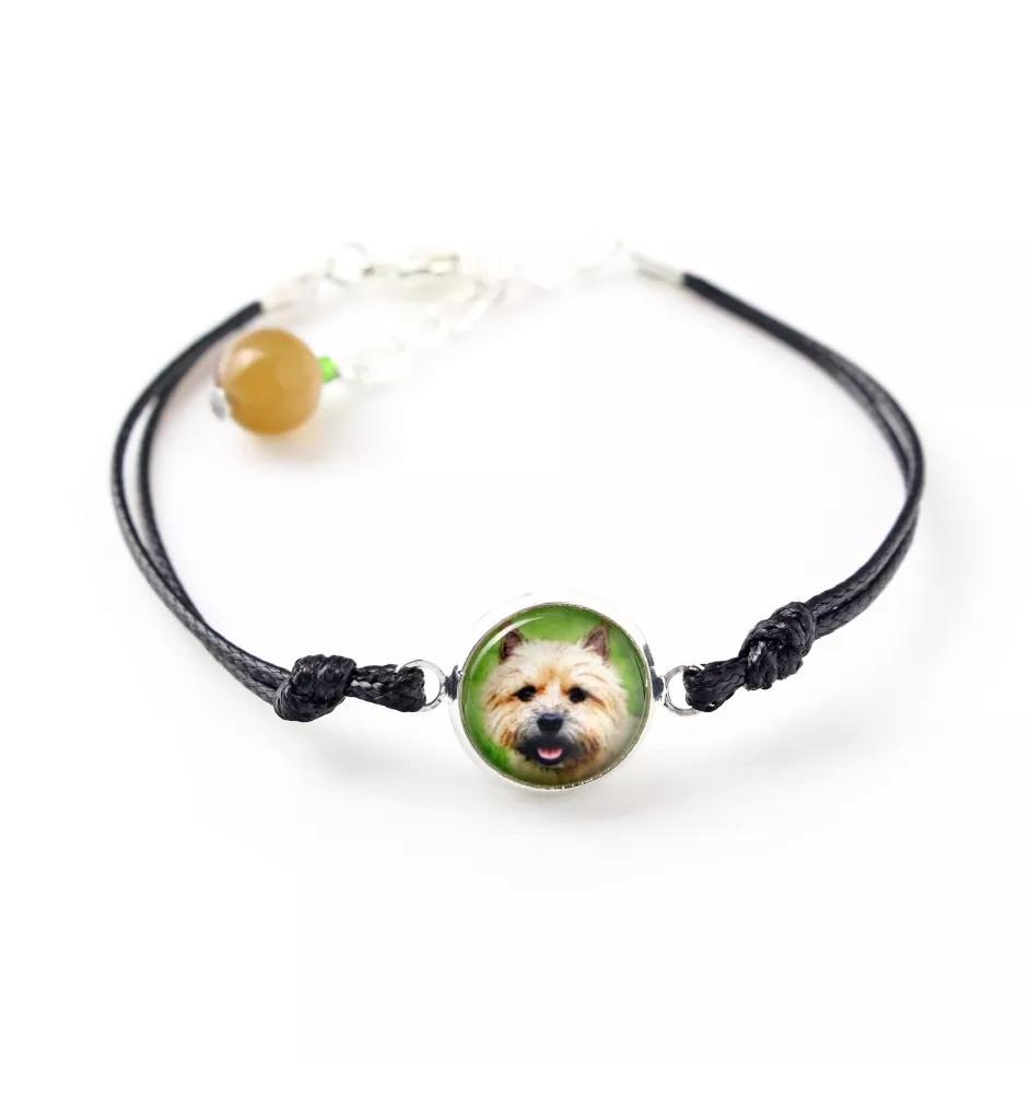 Norwich Terrier, Terrier de Norwich - bracelet avec votre photo faite à la main, bijoux unique de la marque Art-Dog