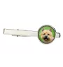 Norwich Terrier - Krawattennadel in der Box, stilvolle Krawatte, personalisierter Schmuck der Marke Art-Dog