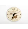 Nova Scotia Duck Tolling Retriever, Yarmouth Toller - clock with a dog, wooden clock, wall clock for dog lovers, clock for desk and shelf, Art-Dog