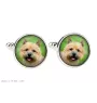 Norwich Terrier - Manschettenknöpfe in einer Schachtel, handgefertigter Schmuck, Produkt der Marke Art-Dog