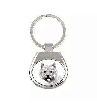 Norwich Terrier - keychain with a dog, keychain with a print, personalized pendant from the Art-Dog brand