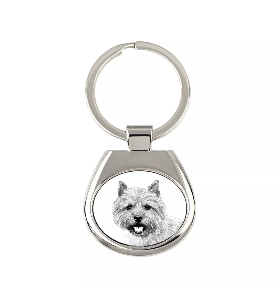 Norwich Terrier - keychain with a dog, keychain with a print, personalized pendant from the Art-Dog brand
