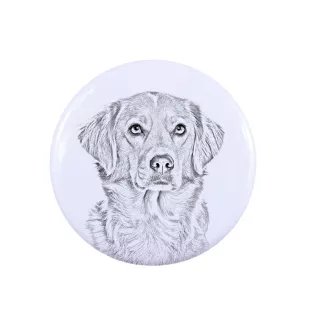 Nova Scotia Duck Tolling Retriever, Toller - Damen Schmuck mit dem Bild eines Hundes, handgefertigtes Produkt, Möglichkeit, Ihr eigenes Foto hinzuzufügen, Marke Art-Dog