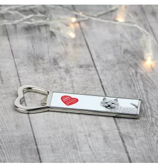 Norwich Terrier - Flaschenöffner mit Hund, personalisierter Flaschenöffner für den Kühlschrank, ein einzigartiges Geschenk für Männer von der Marke Art-Dog