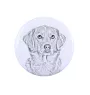 Retriever de la Nouvelle-Écosse, Nova Scotia Duck Tolling Retriever - badge avec votre chien, ajoutez votre propre photo, marque Art-Dog