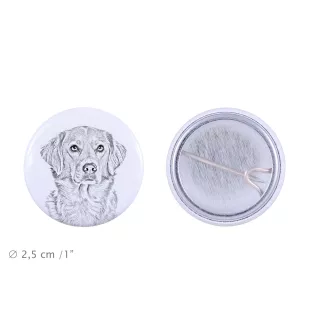 Nova Scotia Duck Tolling Retriever, Yarmouth Toller - pin with your dog, add your own photo, Art-Dog brand