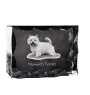 Norwich Terrier - Kristall mit einem Hundebild, Glasstatuette mit einem Bild, einzigartiger Bilderrahmen der Marke Art-Dog