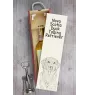 Nova Scotia Duck Tolling Retriever, Toller - Weinbox mit Hund, Alkoholbox mit Grafik, personalisierte Geschenkbox der Marke Art-Dog
