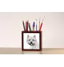 Norwich Terrier - stojak na długopisy z psem, organizer na biurko z nadrukiem, personalizowana ozdoba na biurko marki Art-Dog