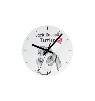 Retriever de la Nouvelle-Écosse, Nova Scotia Duck Tolling Retriever - horloge murale avec chien, horloge de table avec impression, décoration personnalisée de la maison de la marque Art-Dog