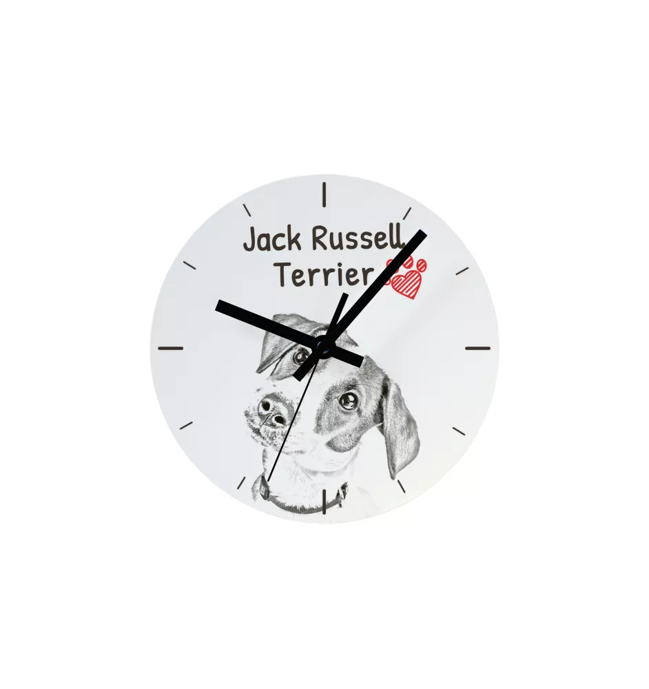 Retriever de la Nouvelle-Écosse, Nova Scotia Duck Tolling Retriever - horloge murale avec chien, horloge de table avec impression, décoration personnalisée de la maison de la marque Art-Dog