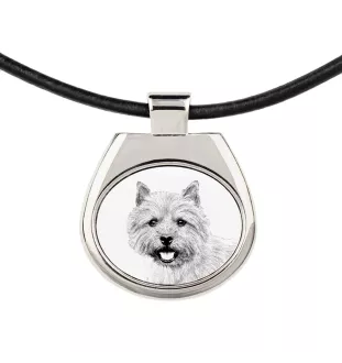 Norwich Terrier - Halskette mit Hund, personalisierter Anhänger mit Foto, einzigartige Halskette für Frauen und Männer von der Marke Art-Dog