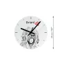 Norwich Terrier - wall clock with a dog, shelf clock with a print, personalized home decoration from the Art-Dog brand