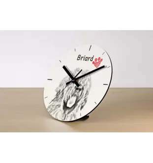 Norwich Terrier - Wanduhr mit Hund, Regal Uhr mit Druck, personalisierte Hausdekoration von Art-Dog.