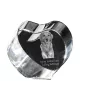 Nova Scotia Duck Tolling Retriever, Yarmouth Toller - a photo of a dog in crystal, crystal heart, unique photo frame from the Art-Dog brand