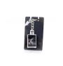 Norwich Terrier - Crystal key ring with dog photo, illuminated key ring, unique gift by Art-Dog brand