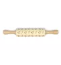 Nova Scotia Duck Tolling Retriever, Yarmouth Toller - small rolling pin with a dog, patterned dough roller, gadget for ceramicists from the Art-Dog brand