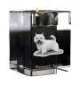 Norwich Terrier - Candle holder with dog photo, crystal tealight holder, personalised gift by Art-Dog brand