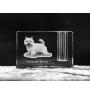 Norwich Terrier, Terrier de Norwich - Porte-stylos, organiseur en cristal avec photo de chien, décoration de bureau unique par la marque Art-Dog