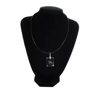 Norwich Terrier, Terrier de Norwich - Pendentif chien en cristal, collier photo, bijoux uniques par Art-Dog