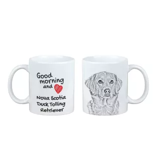 Nova Scotia Duck Tolling Retriever, Toller - Tasse mit Hund, Tasse mit Bild, personalisiertes Geschenk der Marke Art-Dog