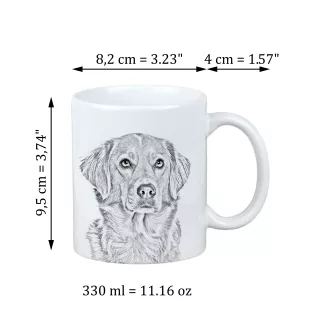 Retriever de la Nouvelle-Écosse, Nova Scotia Duck Tolling Retriever - tasse avec chien, tasse avec photo, cadeau personnalisé de la marque Art-Dog