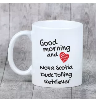 Nova Scotia Duck Tolling Retriever, Toller - Tasse mit Hund, Tasse mit Bild, personalisiertes Geschenk der Marke Art-Dog