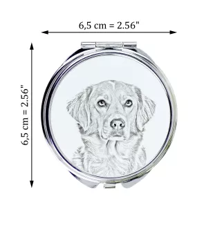 Retriever z Nowej Szkocji lusterko ze zdjęciem psa Art-Dog