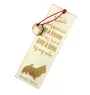 Norwich Terrier, Terrier de Norwich - marque-page pour livre avec chien, marque-page personnalisé, accessoire canin pour les lecteurs de la marque Art-Dog