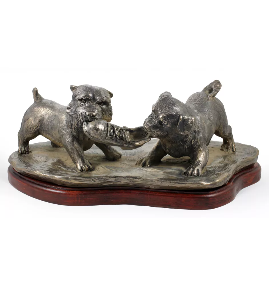 Norwich scene - exclusive dog figurine, luxury interior decoration, limited edition figures from the Art-Dog brand