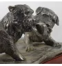 Norwicht Szene - exklusive Hundestatue, luxuriöse Innenraumgestaltung, limitierte Auflage von Figuren der Marke Art-Dog